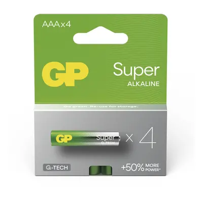 Bateria alkaliczna GP SUPER AAA LR03 1,5V 4szt