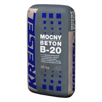 Zaprawa cementowa Mocny Beton B-20 Kreisel 25 kg