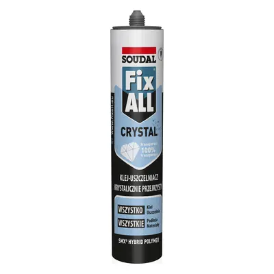 Klej montażowy Soudal Fix All Crystal 290ml