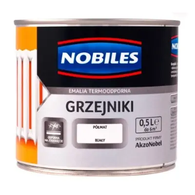 Farba do grzejników biały 0,5l