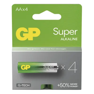 Bateria alkaliczna GP SUPER AA LR6 1,5V 4szt