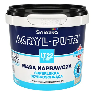 Gładź szpachlowa Śneżka Acryl Putz Light 0,25l