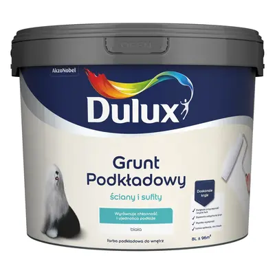 Grunt podkładowy Dulux biały 8l