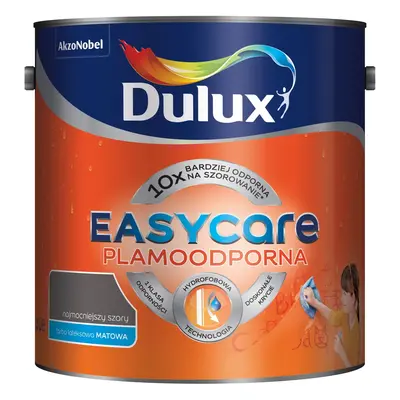 Farba Dulux EasyCare najmocniejszy szary 2,5l