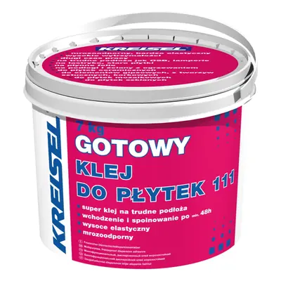 Gotowy klej do płytek 111 Kreisel 7 KG