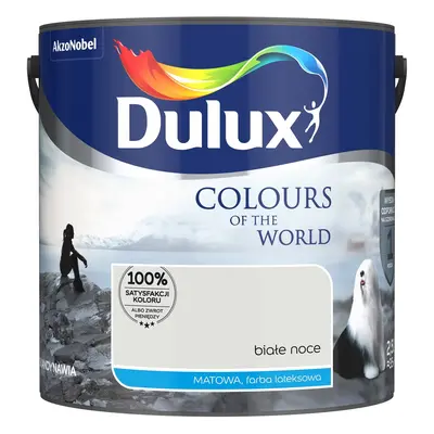 Farba Dulux Kolory Świata białe noce 2,5l