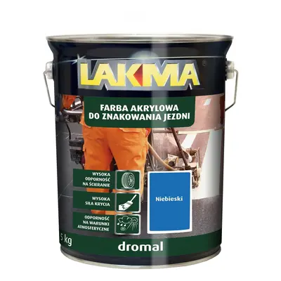 Farba do znakowania Dromal Lakma niebieski 5kg