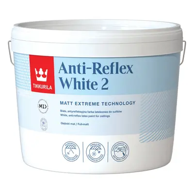 Farba Tikkurila Anti-Reflex White biała 10l