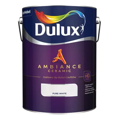 Farba Dulux Ambiance Ceramic pure white 5l