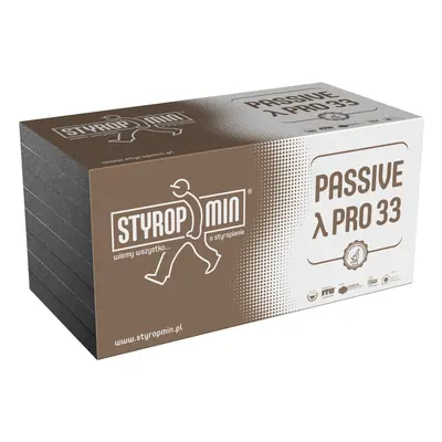 Styropian Styropmin Fasada Passive Pro 33 10 cm EPS 0.033 W/(mK) 3 m2