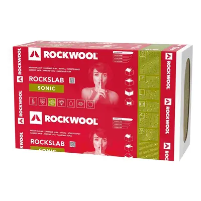 Wełna mineralna Rockwool Rockslab Sonic 15 cm skalna 0,036 W/(mK) 1,83 m2