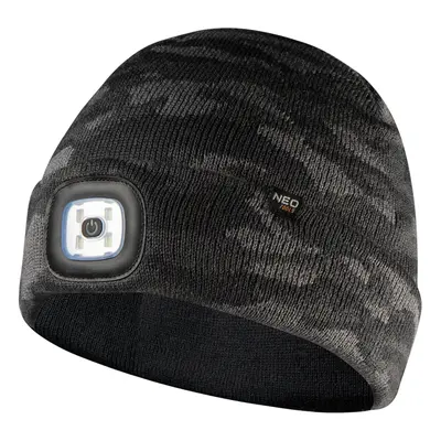 Czapka z latarką LED CAMO URBAN 81-632 NEO