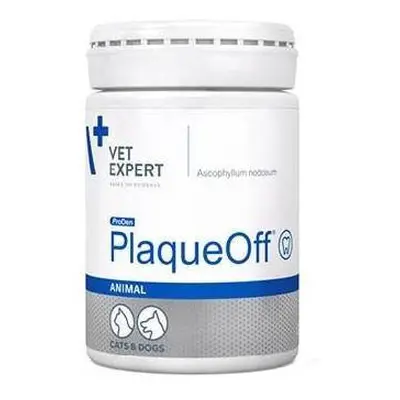 PlaqueOff Animal 20 g - preparat ograniczający tworzenie się kamienia nazębnego dla psów i kotów