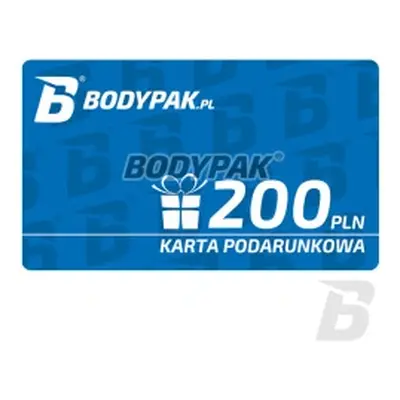 BODYPAK Karta Podarunkowa 200 PLN