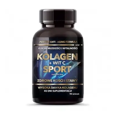 Intenson Kolagen SPORT + Witamina C - 90 tabl.