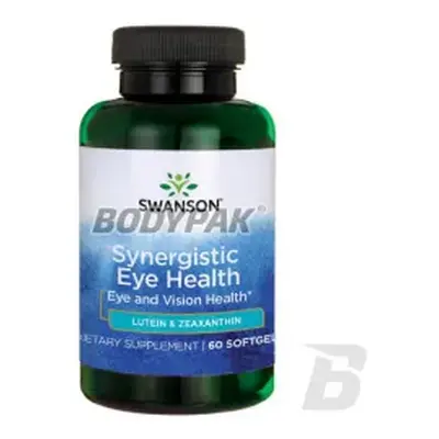 Swanson Synergistic Eye Health Lutein & Zeaxanthin - 60 kaps.