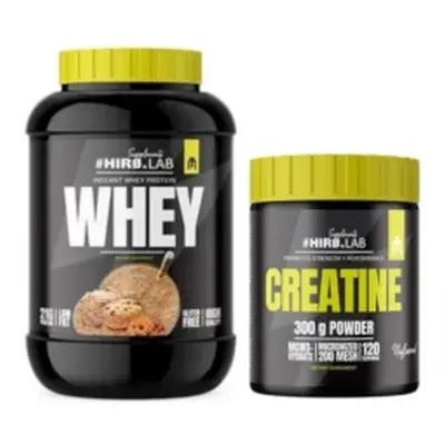 HIRO.LAB Instant Whey Protein - 2000g + Creatine - 300g