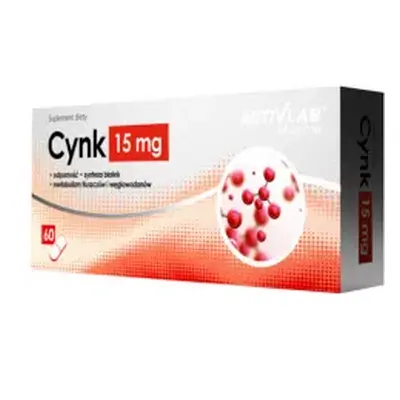 Activlab Pharma Cynk 15 mg - 60 kaps.