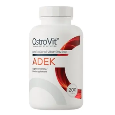 OstroVit ADEK - witaminy A, D, E i K - 200 tabl.