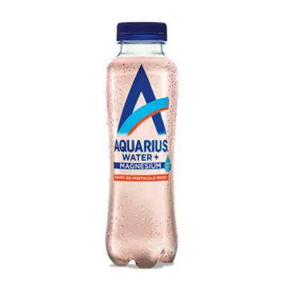 Aquarius Napój niegazowany z magnezem Czerwona Pomarańcza - 400ml