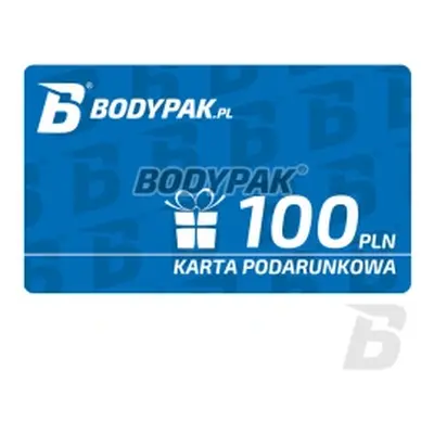 BODYPAK Karta Podarunkowa 100 PLN