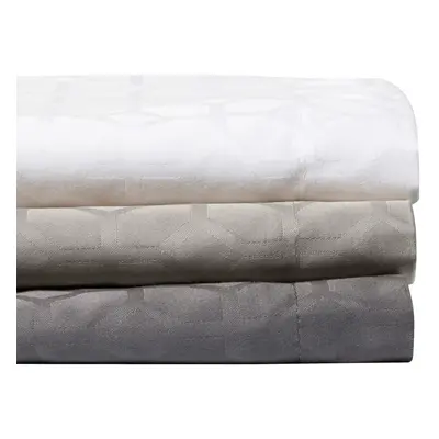 Prześcieradło Home by Tempur Cotton Sateen 90x200x30 - Antracyt