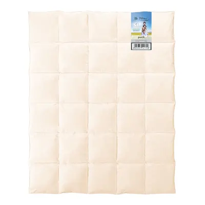 Kołdra AMZ Mr. Pillow Puch 200x220 całoroczna - krem