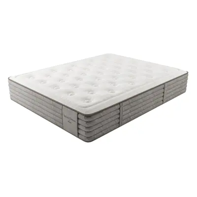 Materac DeLuxe Edition by Hilding Figaro Baroque 200x200 sprężynowy, lateks H4 twardy
