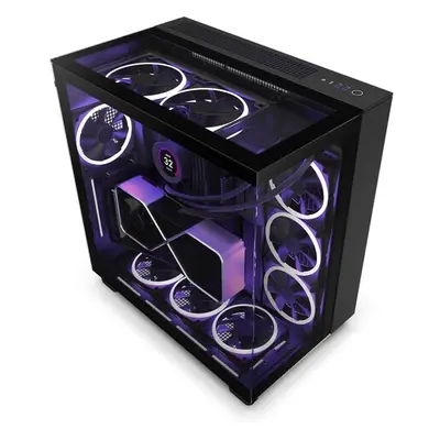 NZXT Obudowa H9 Elite z oknem Czarna