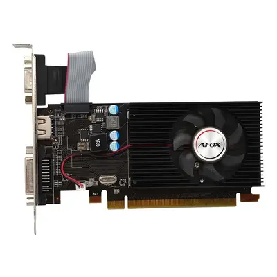 AFOX Karta graficzna Radeon HD 5450 1GB DDR3 64Bit DVI HDMI VGA LP Fan L5