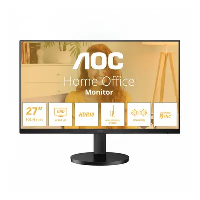 AOC Monitor U27B3AF 27 cali IPS 4K HDMIx2 DP HAS Głośniki