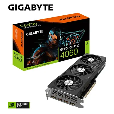 Gigabyte Karta graficzna GeForce RTX 4060 GAMING OC 8G GDDR6 128bit 2DP/2HDMI DLSS 3