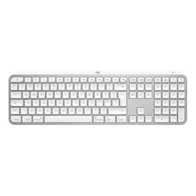 Logitech Klawiatura bezprzewodowa MX Keys S for Mac Pale Grey US 920-011638