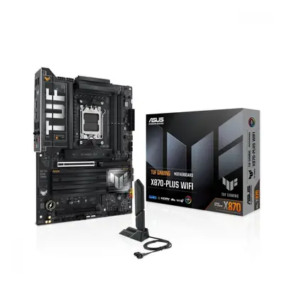 Asus Płyta główna TUF GAMING X870-PLUS WIFI AM5 4DDR5 HDMI/USB-C