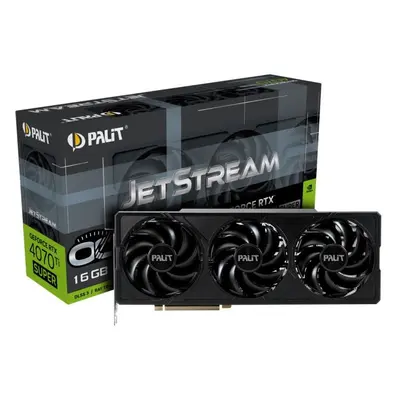 Palit Karta graficzna RTX 4070 Ti SUPER JETSTREAM OC 16GB GDDR6X 256bit