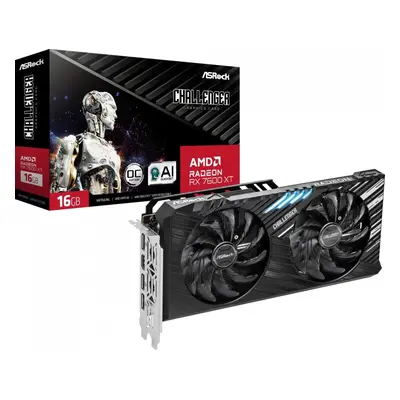 ASRock Karta graficzna Radeon RX 7600 XT CHALLENGER 16G OC GDDR6 128bit