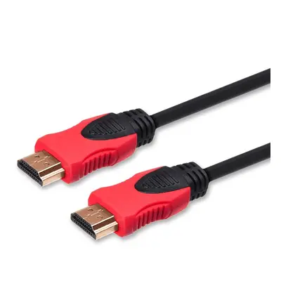 Savio Kabel HDMI (M) v2.0, 10m, miedź, czarny, złote końcówki, ethernet/3D, CL-141