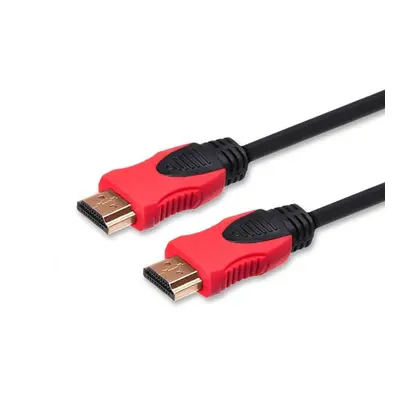 Savio Kabel HDMI (M) v2.0, 5m, miedź, czarny, złote końcówki, ethernet/3D, CL-113