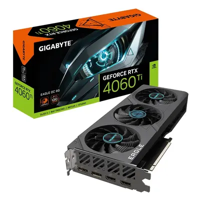 Gigabyte Karta graficzna GeForce RTX 4060 Ti Eagle OC 8GB GDDR6X 128bit DLSS 3