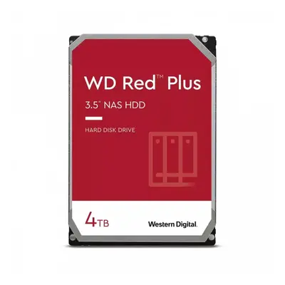 Western Digital Dysk 3,5 cala WD Red Plus 4TB CMR 256MB/5400RPM