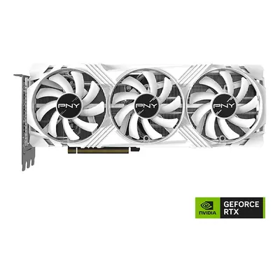 PNY Karta graficzna GeForce RTX 4070 Ti SUPER 16GB VERTO OC WHITE