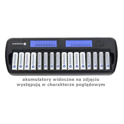 everActive Ładowarka procesorowa NC-1600 do 16 akumulatorów AA/AAA