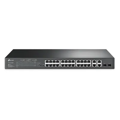 TP-LINK Przełącznik SL2428P Switch Smart 24PoE+ 2GE 2SFP