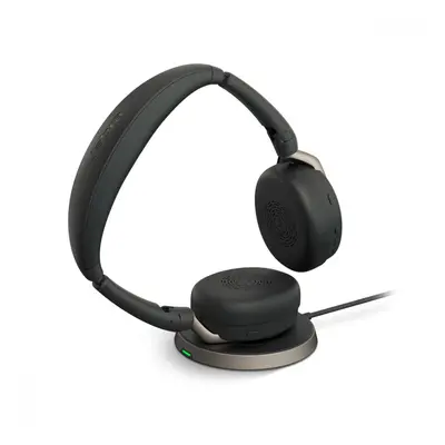 Jabra Słuchawki Evolve2 65 Flex Link380a UC Stereo ładowarka bezprzewodowa