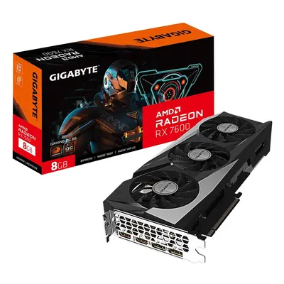 Gigabyte Karta graficzna Radeon RX 7600 Gaming OC 8G GDDR6 128bit 2DP/2HDMI