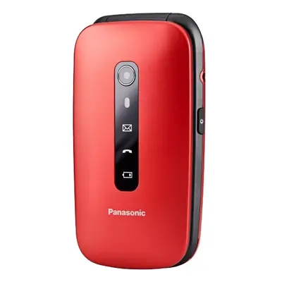 Panasonic Telefon komórkowy dla seniora KX-TU550 4G czerwony