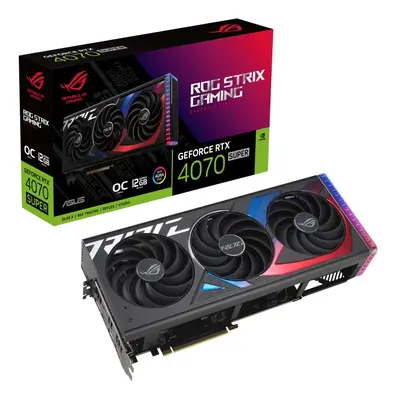 Asus Karta graficzna GeForce RTX 4070 SUPER ROG STRI X 12G GDDRX6 192bit