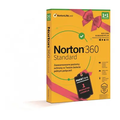 Norton 360 STD Promo 10GB PL 1Użytkownik, 1+1 Urz±dzenie, 1Rok 21411368