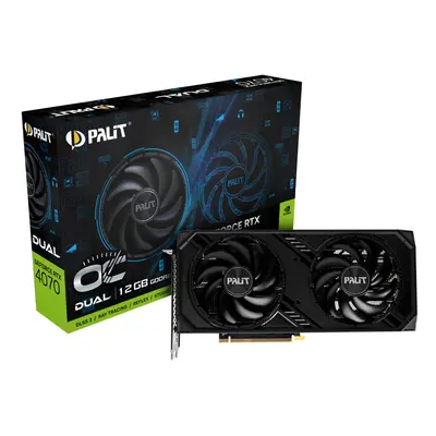 Palit Karta graficzna RTX 4070 DUAL OC 12GB GDDR6 192bit 3DP