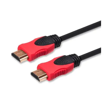 Savio Kabel HDMI (M) v2.0, 7,5m, miedź, czarny, złote końcówki, ethernet/3D, CL-140